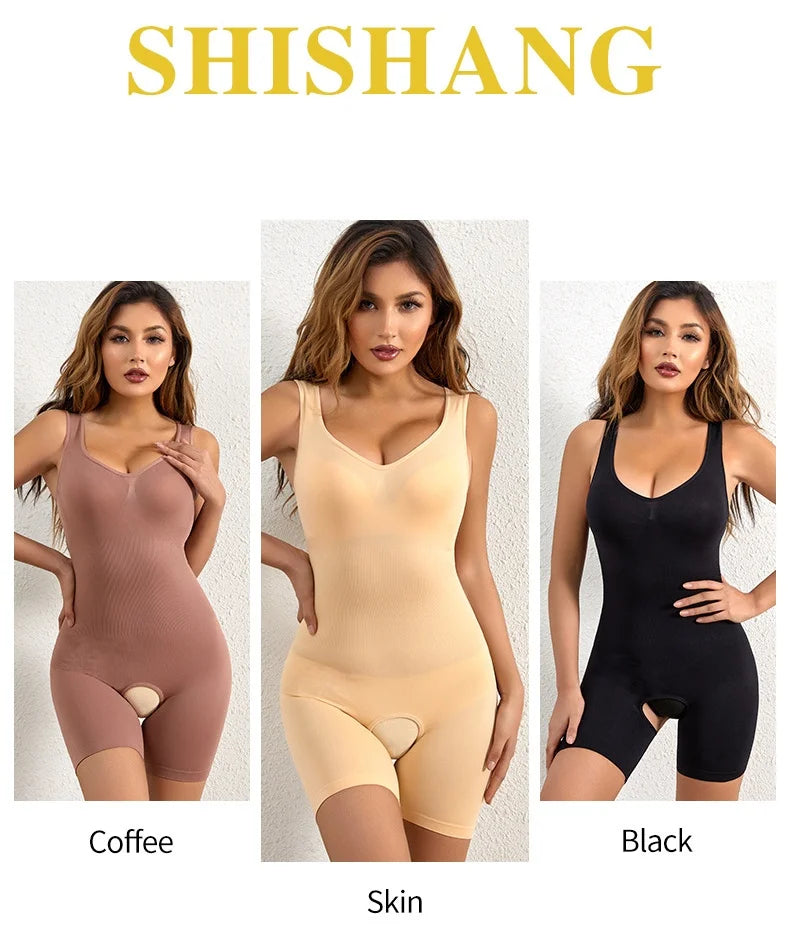 Shapewear Women's Postpartum Waist and Belly Shapewear Open-file Large-size Beauty Tight-fitting Chest Support Shapewear