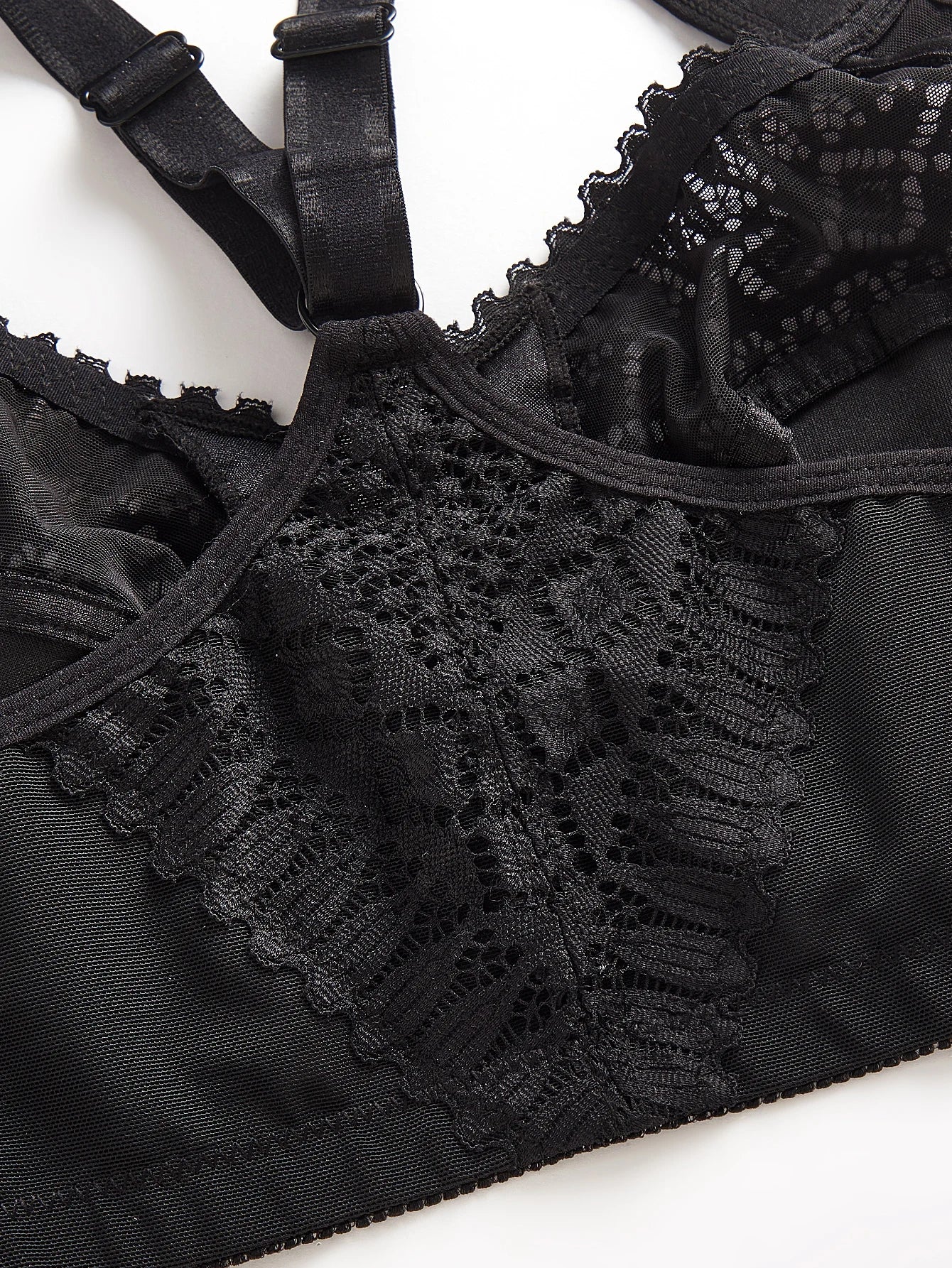 Front Closure Unlined Underwire Racerback Bra Full Coverage plus Size Comfortable Supportive Women's Bra 7850