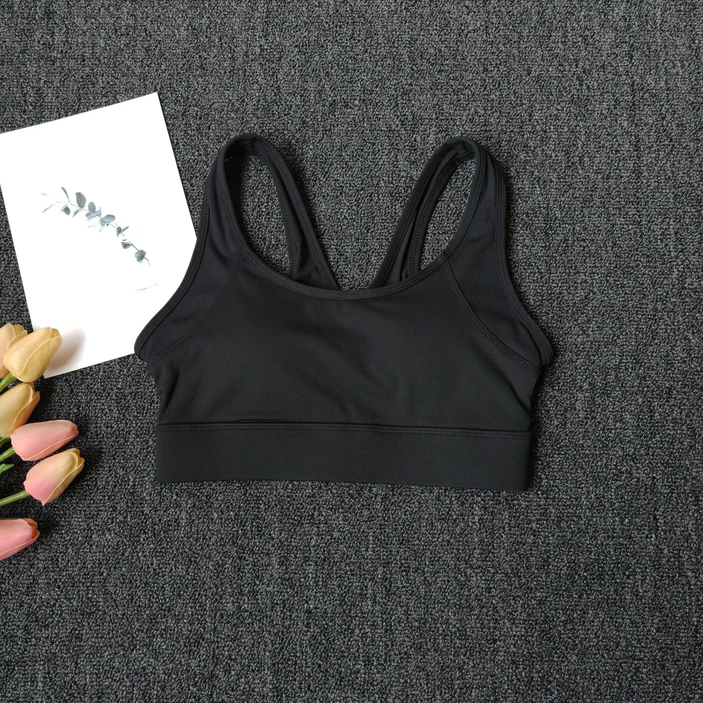 High-Intensity Sports Bra for Women, One-Piece Shock-Proof Sports Bra, Breathable Professional Fitness Vest