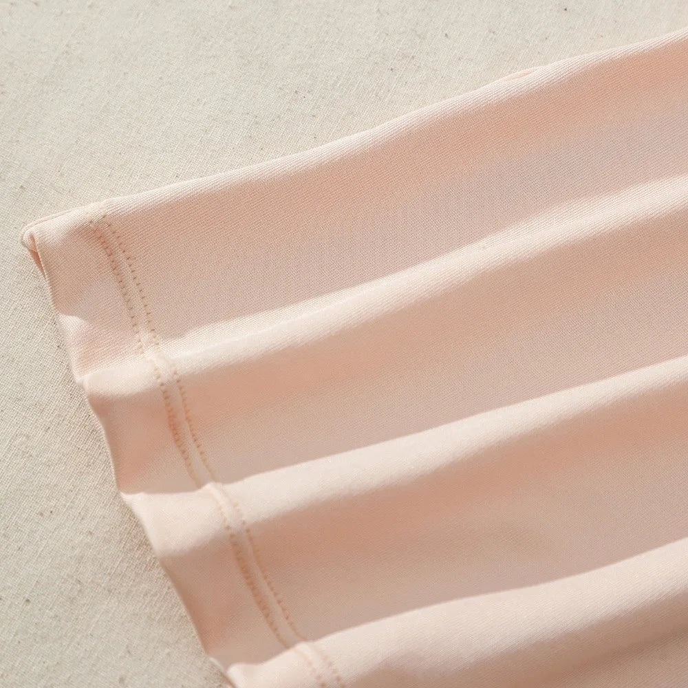 Splicing Lace Half Slips Anti-Penetration A-Line Body Shaper Seamless Construction Tummy Control Petticoat Women Underwear