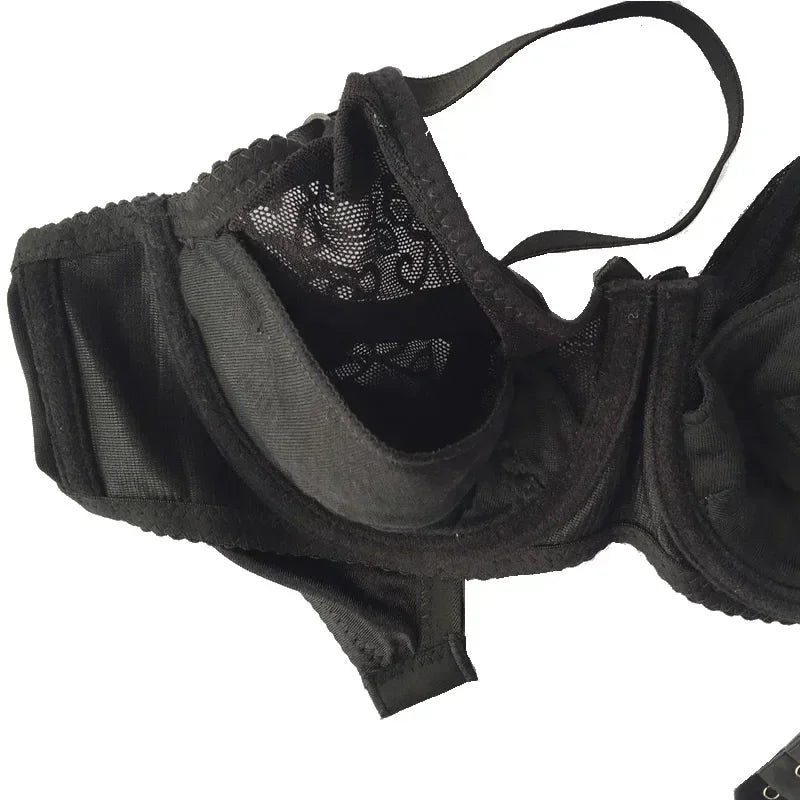 Sexy Crossdresser Bra CD Drag Queen Crossdresser Sissy Bra Fake Boobs Mastectomy Pocket Bra Suitable for Silicone Breast Forms