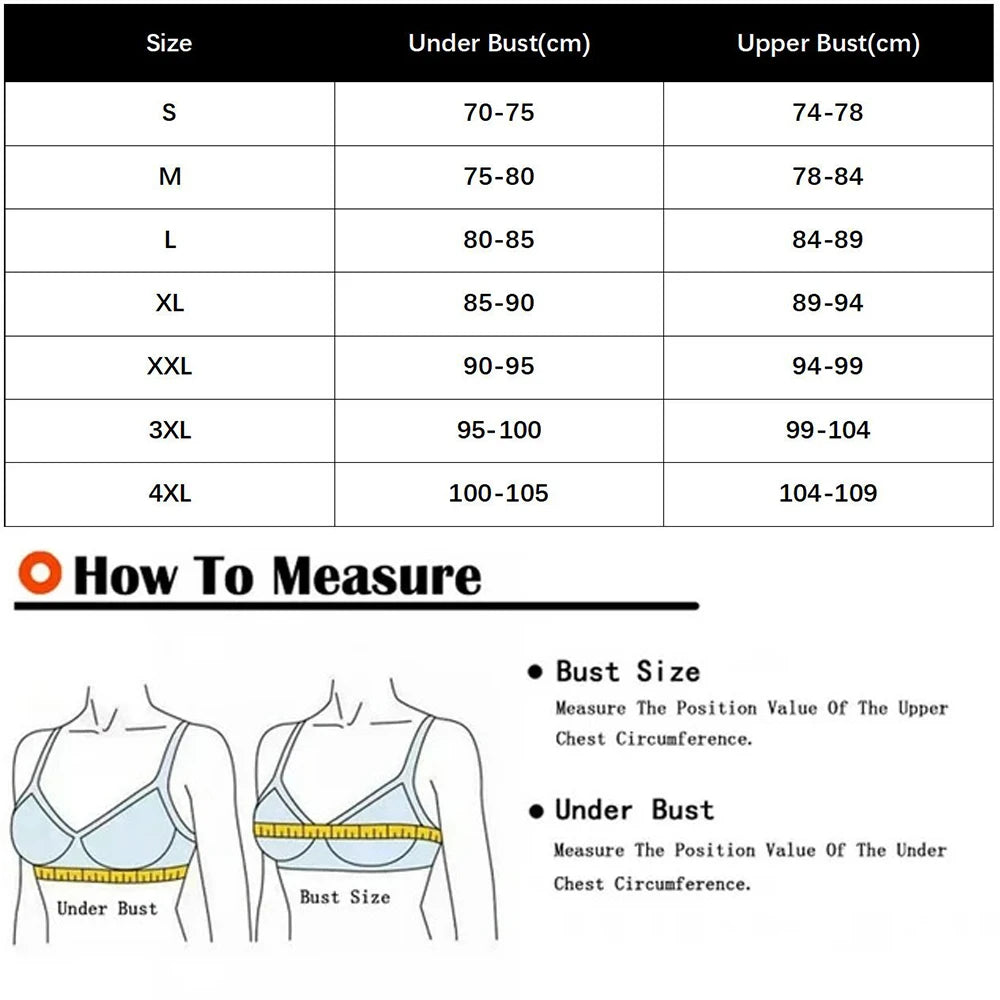 Smoothing Back Bra Supportive Wireless Push Up Bras Full Coverage No Underwire Seamless Bra Plus Size for Elder Women