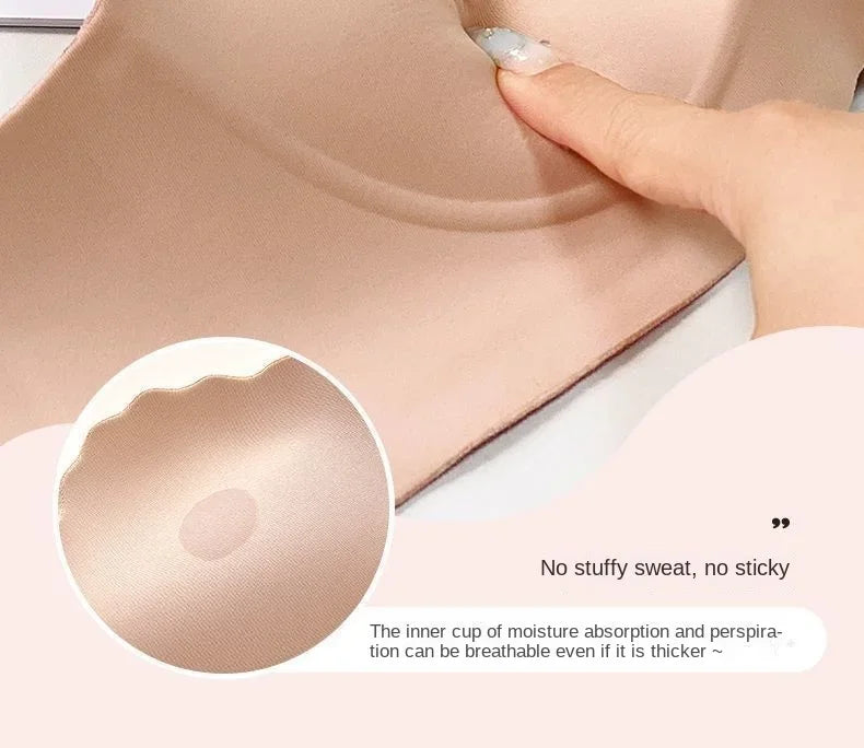 Ultra Thick 6CM Push up Bra for Small Chest Padded No Steel Ring Comfortable Sexy Lift Lingerie Flat Chest Women
