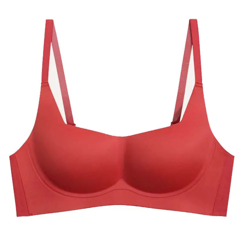 Sexy Push Up Bras French Women's Underwear Wire Free Female Gather Bralette Seamless Iingerie Ladies Comfort Brassiere