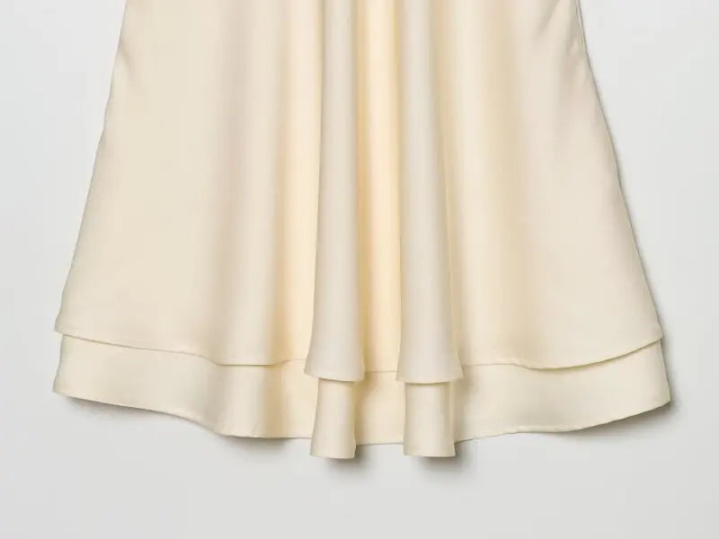 Ladies Silky Satin Slip Dress, Sexy V-Neck Lace Trim Spaghetti Strap Mini Dress, Lightweight for Summer Casual Outings