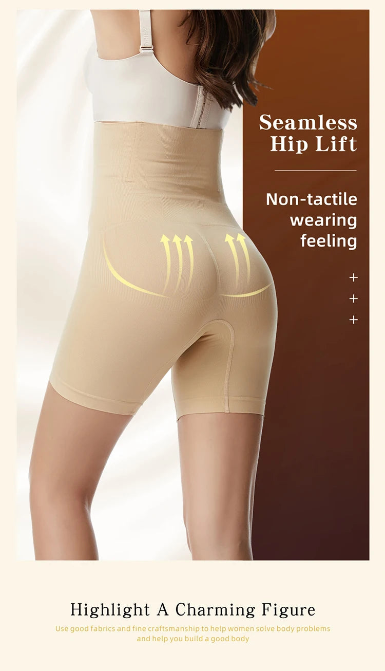 Shapewear for Women High Waist Trainer Panties Tummy Control Hip Butt Lifter Shorts Slimming Sheath Ladies Mid Thigh Body Shaper