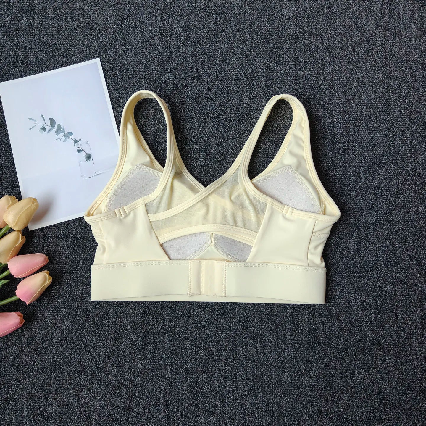 High-Intensity Sports Bra for Women, One-Piece Shock-Proof Sports Bra, Breathable Professional Fitness Vest