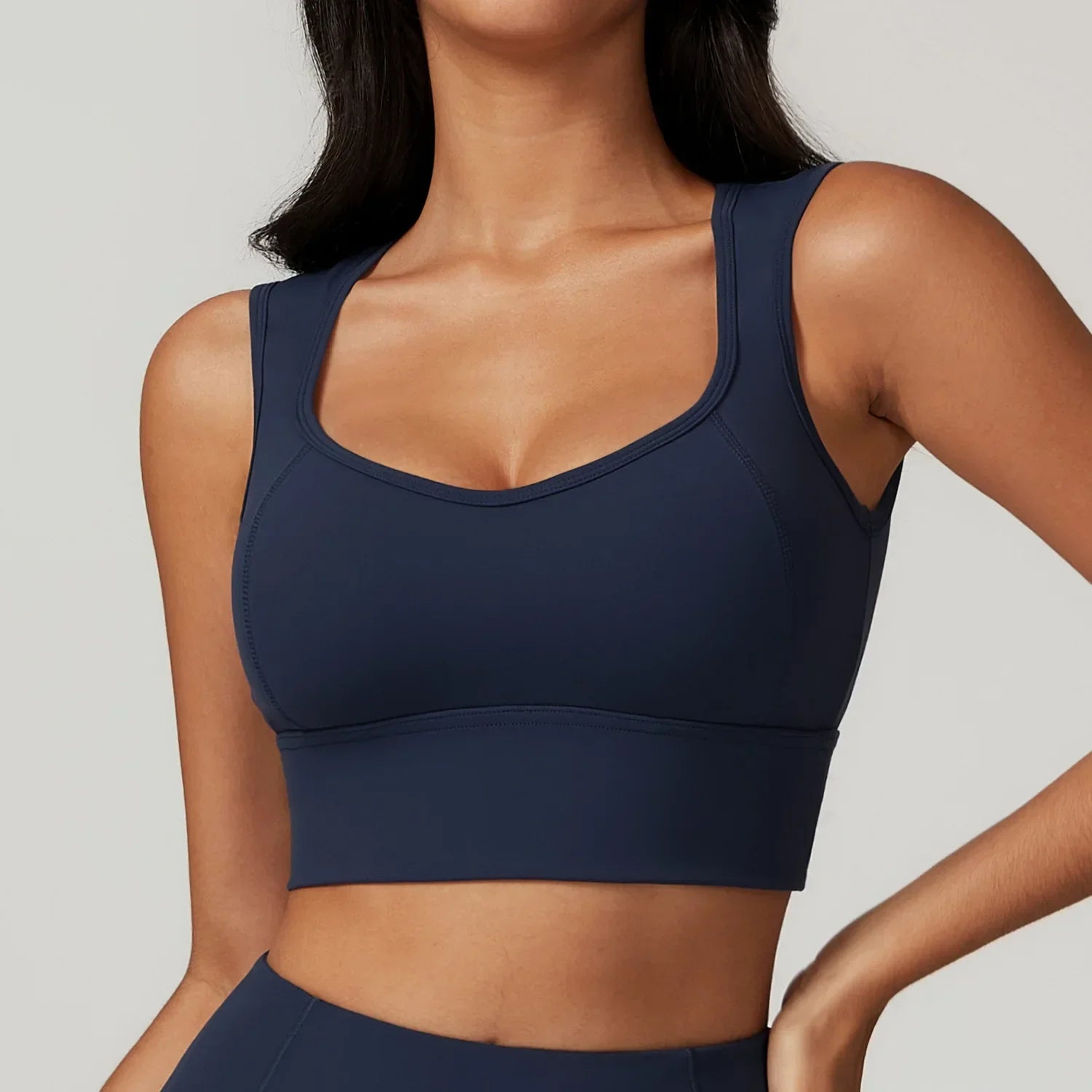 Sexy Sports Bras Women Fitness Vest High Strength Sports Tops Backless Yoga Bra Running Fitness Breathable Shockproof Yoga Bra