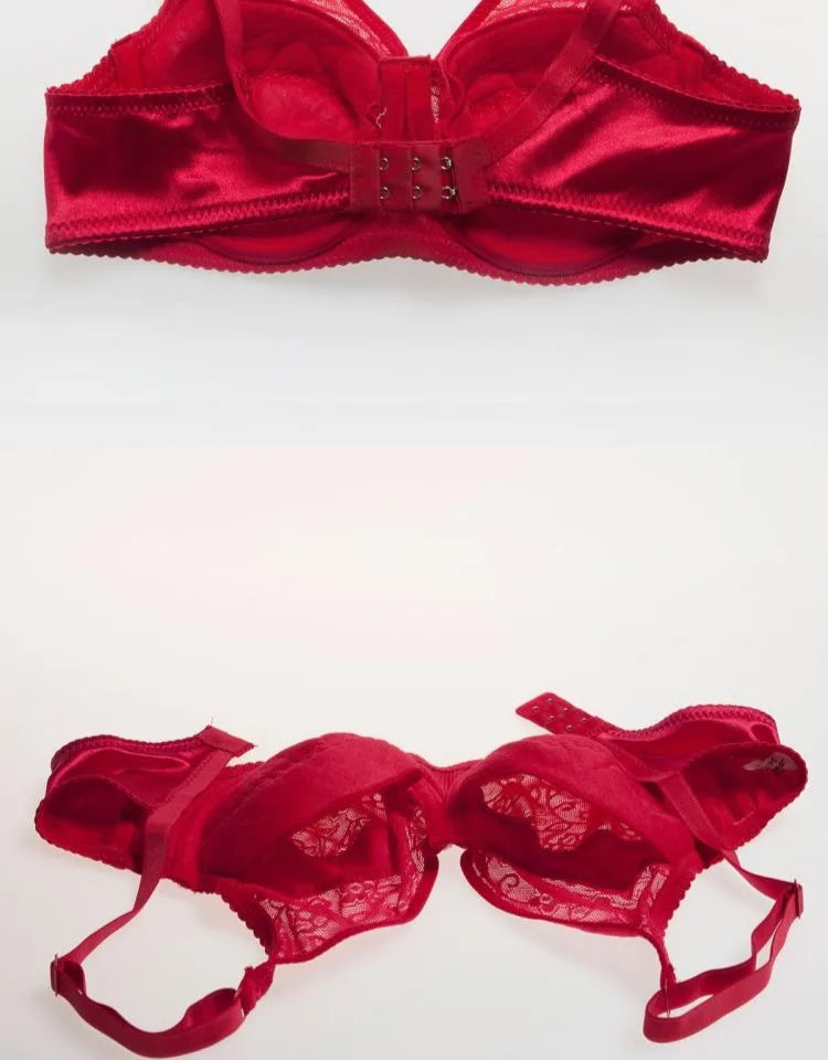 Sexy Crossdresser Bra CD Drag Queen Crossdresser Sissy Bra Fake Boobs Mastectomy Pocket Bra Suitable for Silicone Breast Forms