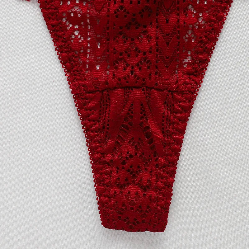 Women's Sexy String Panties Lace Thongs Lingerie Intimates Woman T-back Soft T-panties Designed Tangas Mujer