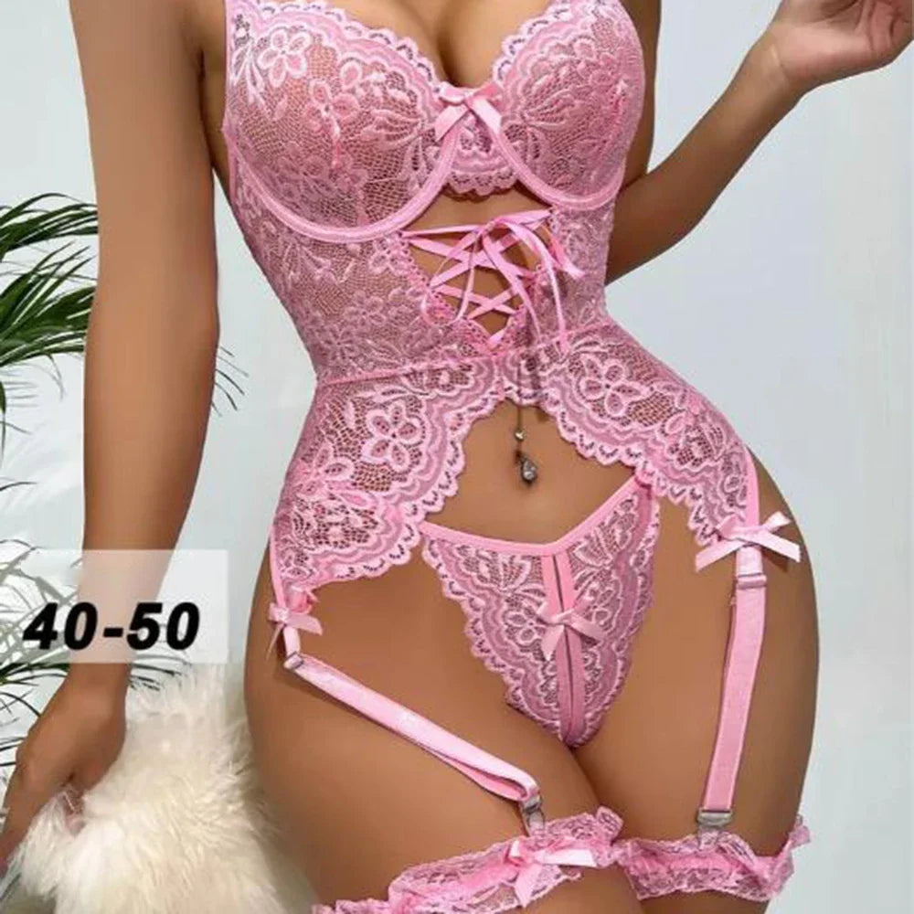 Cosplay Sexy Erotic Lingerie Women Bra And Panty Garters Sexy Lingerie Sets For Sex Women's Underwear Set Female Sexy Costumes