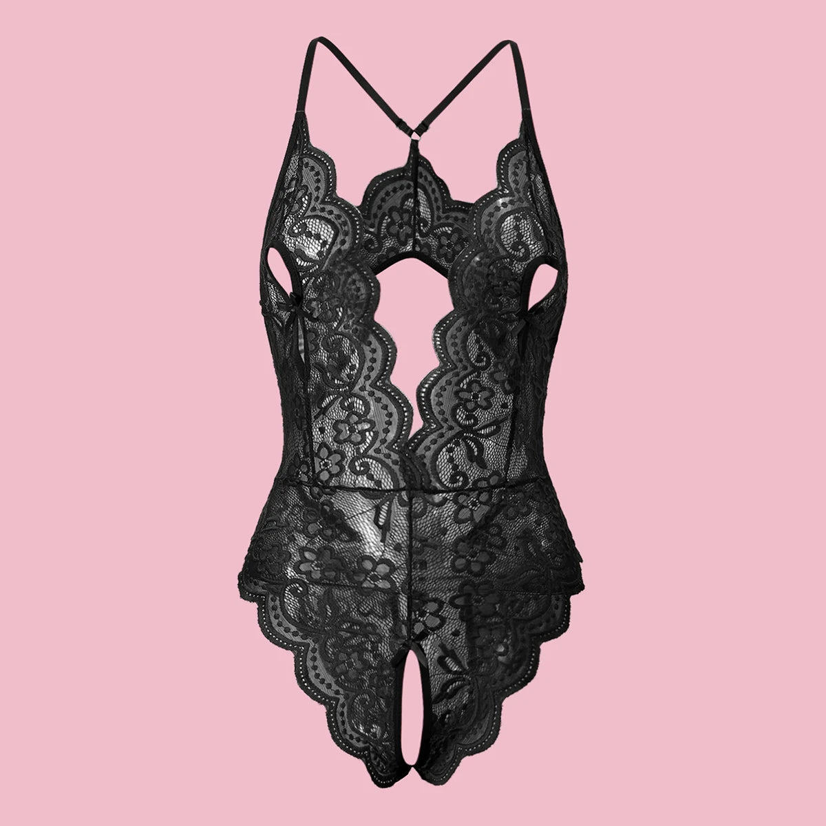 Porn Open Bra Sex Bodysuit Women Crotchless Sexy Erotic Lingerie Babydoll Dress Hot Lace Female Underwear Set Costume S-3XL