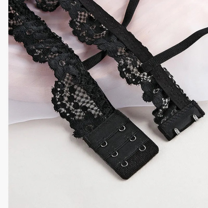 Wireless Bralette for Women Lace Push Up Bra Solid Color Sexy Transparent Lingerie Sexy No Pads Underwear Non-wire Intimates
