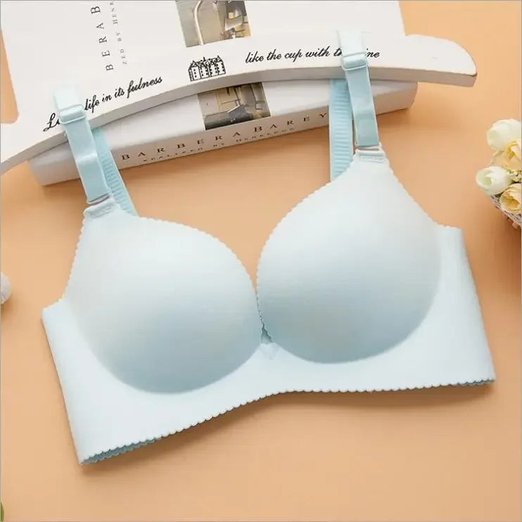 Wireless Seamless Bras for Women Push Up Bralette No Underwire, Ultra Soft Comfort Bra with Breathable Padding Sexy Everyday Li