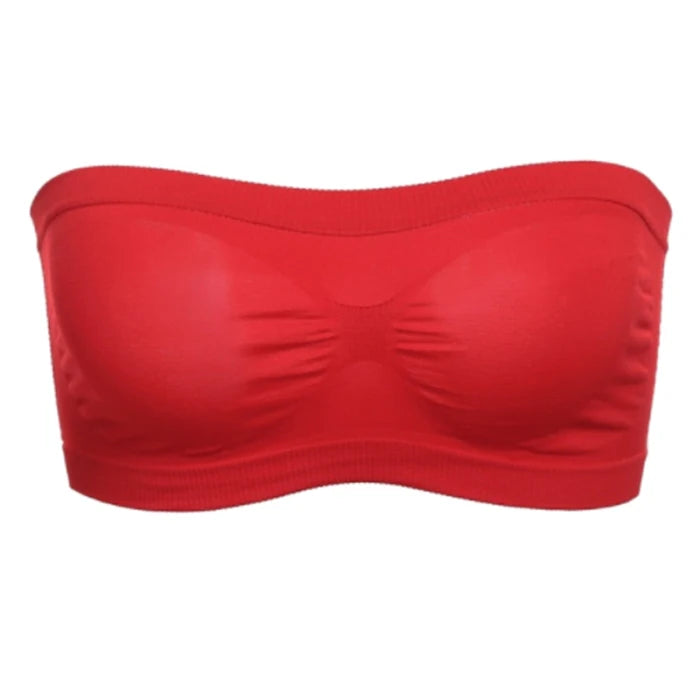 Women Sexy Strapless Bra Invisible Push Up Bras Underwear Seamless Solid Color Without Straps Bralette Lingerie Bras Bra Female