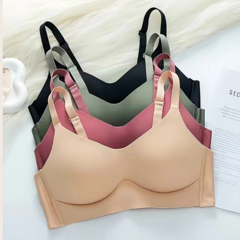 Wireless Push Up Bras For Women Seamless Underwear Plus Size Bralette Breathable Non-wire Padded Bra Female Sexy Lingerie S-3XL