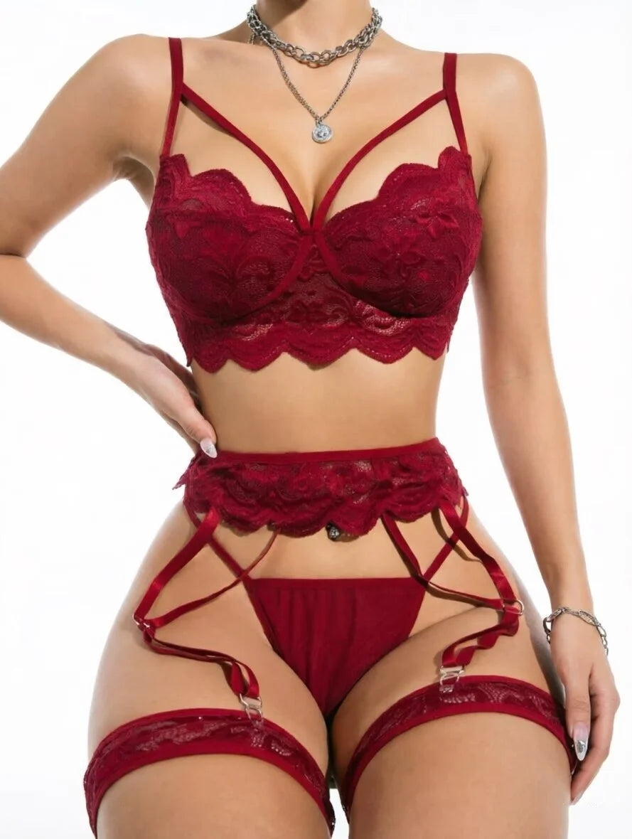 Erotic Sexy Outfits Lingerie Transparent Seamless Bras For Woman Set Lace Lingerie Underwear Push Up Breves Sets And Panty Set