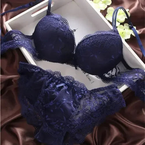 Girls Bra Sets for Women Push Up Bras Underwire Brassiere A B Cup Underwear Lingerie Three Quarters(3/4 Cup) Sexy Bralette Cheap