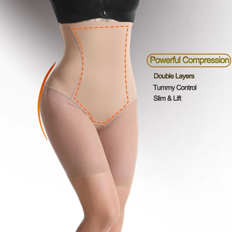 Anti Chafing Shapewear Women's Short Pants Under Skirt Slimming Shapewear Female Invisible Underwear for Comfortable Wear