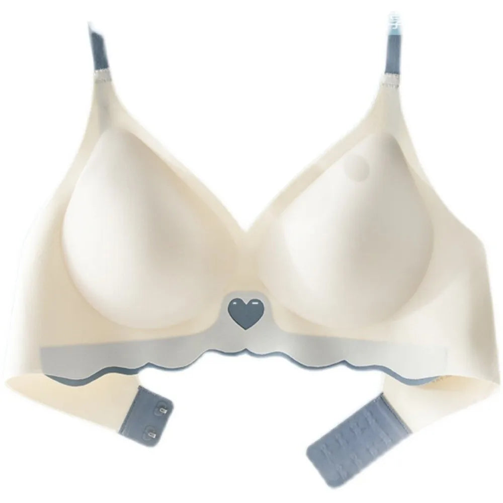 Comfortable Close-fitting Wireless Bra Push Up Shockproof Seamless Bralette Adjustable Lingerie Sports Bra Pilates