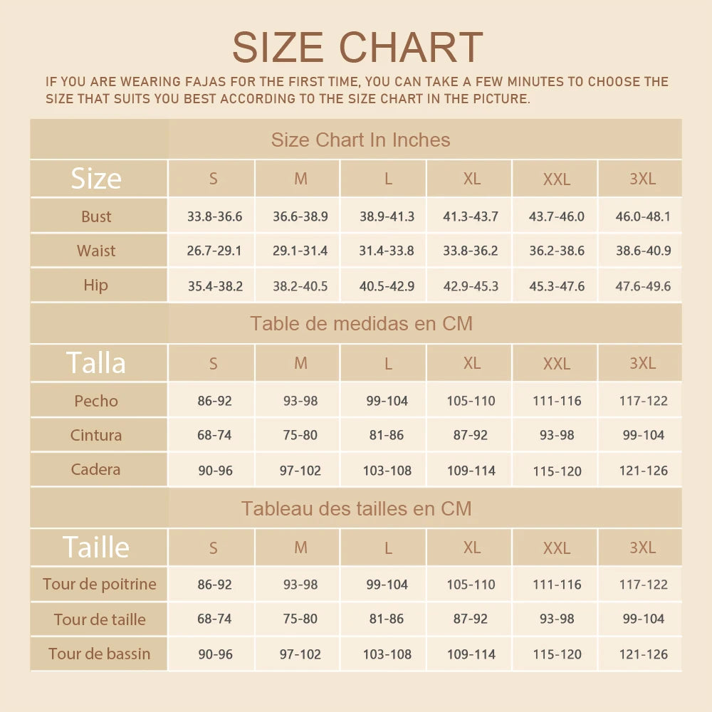 Shapewear For Women Tummy Control Hip Lifter Fajas Colombianas Butt Lifter Body Shaper Front Hooks