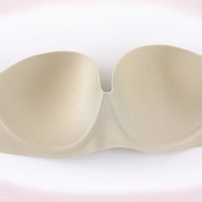 Anti-slip Strapless Bra For Women Invisible Sexy Bras Beautiful Back Chest Stickers Gathering Comfortable Underwear