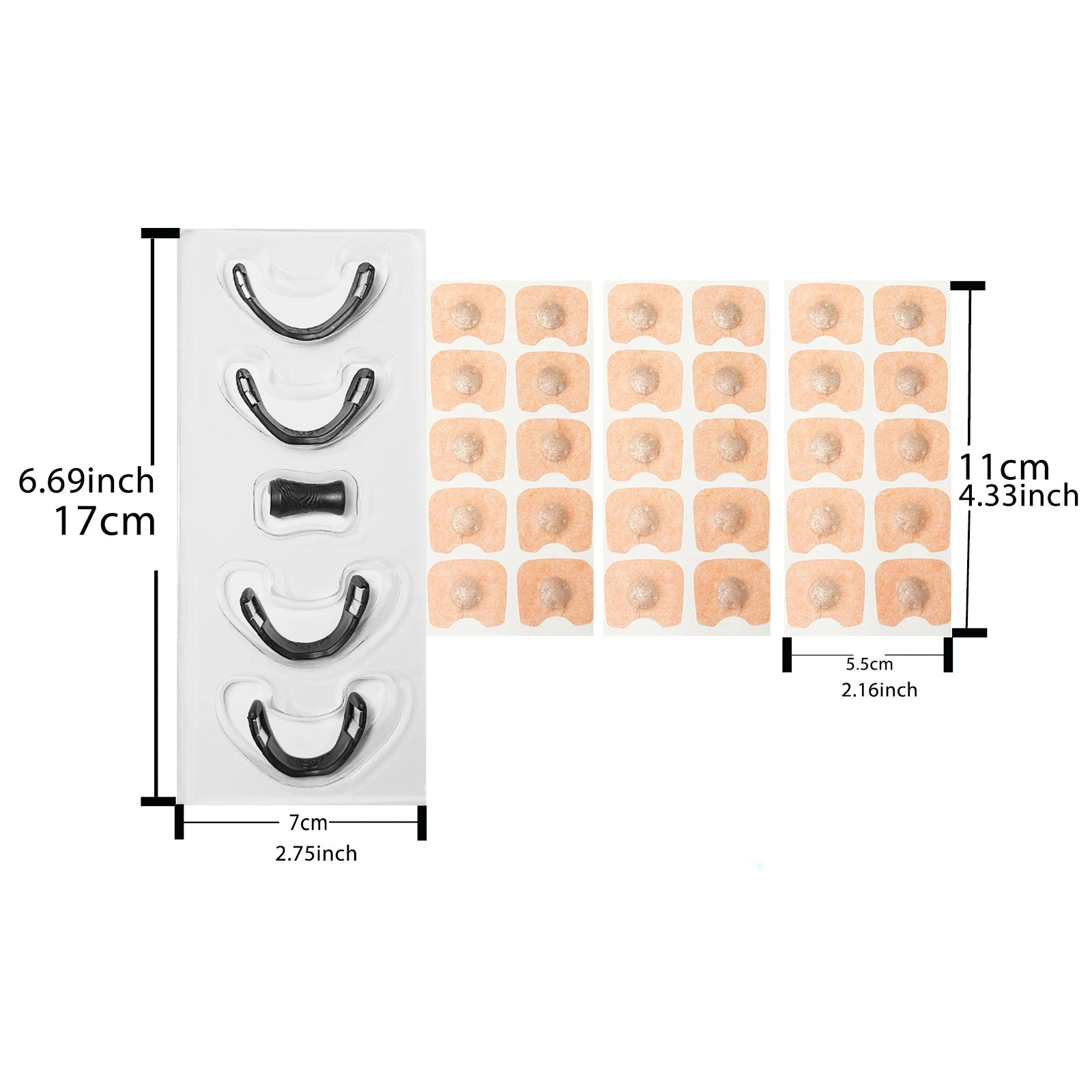 Sport Nasal Breathing Dilator Kits  Sleep Nasal Strips Nose Breathe Better Sleeping Anti Snoring Magnetic Nose Clip Nasal Strips