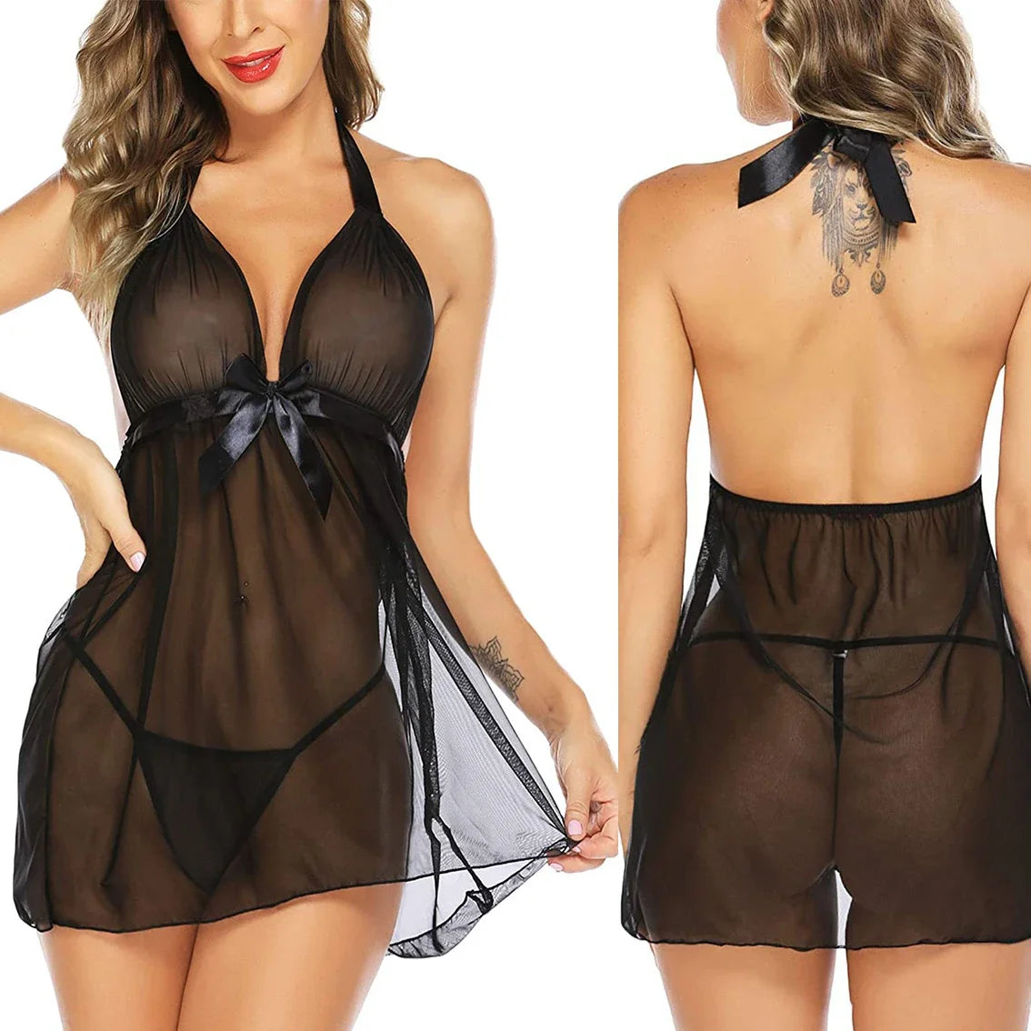 Women's Sexy Lingerie Sets Hot Erotic Women Cosplay Fun Dresses Intimates Sexy Underwear Costumes Sex Babydolls Nightdress