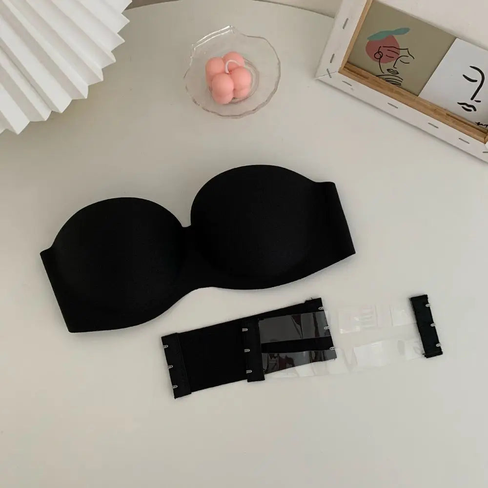 Beauty Back With Extension Belt NO Steel Ring Invisible Bra Without Straps Bralette Women Bras Sexy Strapless Bra Chest Wrap