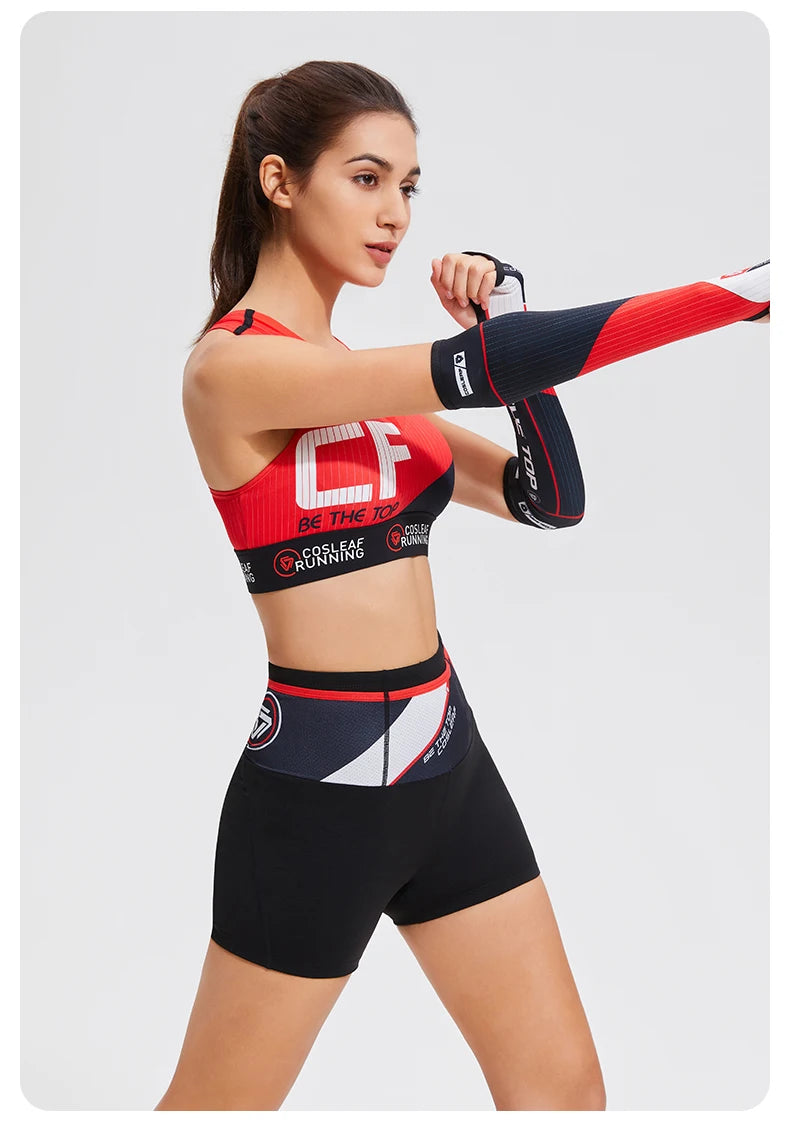 Sportswear Woman 2024 Sports Bras V Neck Shockproof Fitness Athletic Brassiere Running Tops Yoga Bra For Gym With Fixed Pads