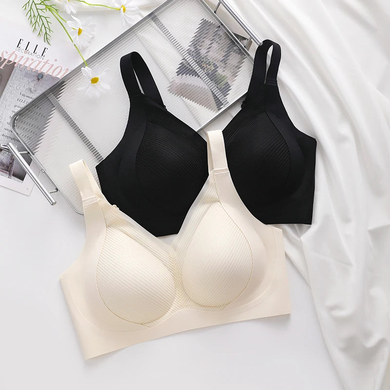 Push-up Bras High Quality Women's Bras Unwired Bra for Woman Sexy Lingerie Sporty Woman Top Plus Size Bra Sports Seamless Ladies