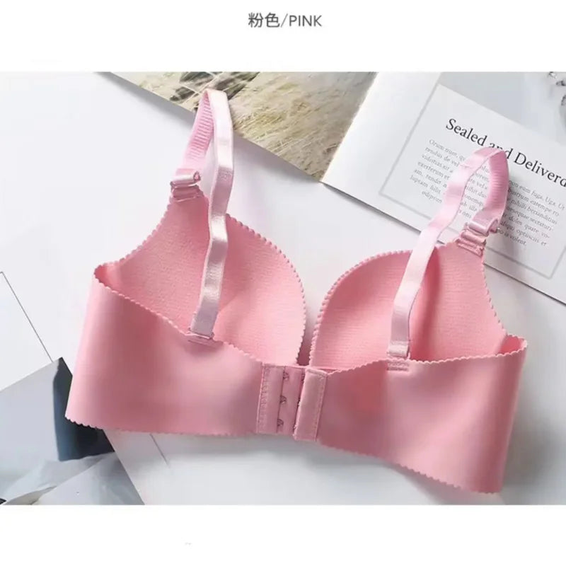 Wireless Seamless Bras for Women Push Up Bralette No Underwire, Ultra Soft Comfort Bra with Breathable Padding Sexy Everyday Li