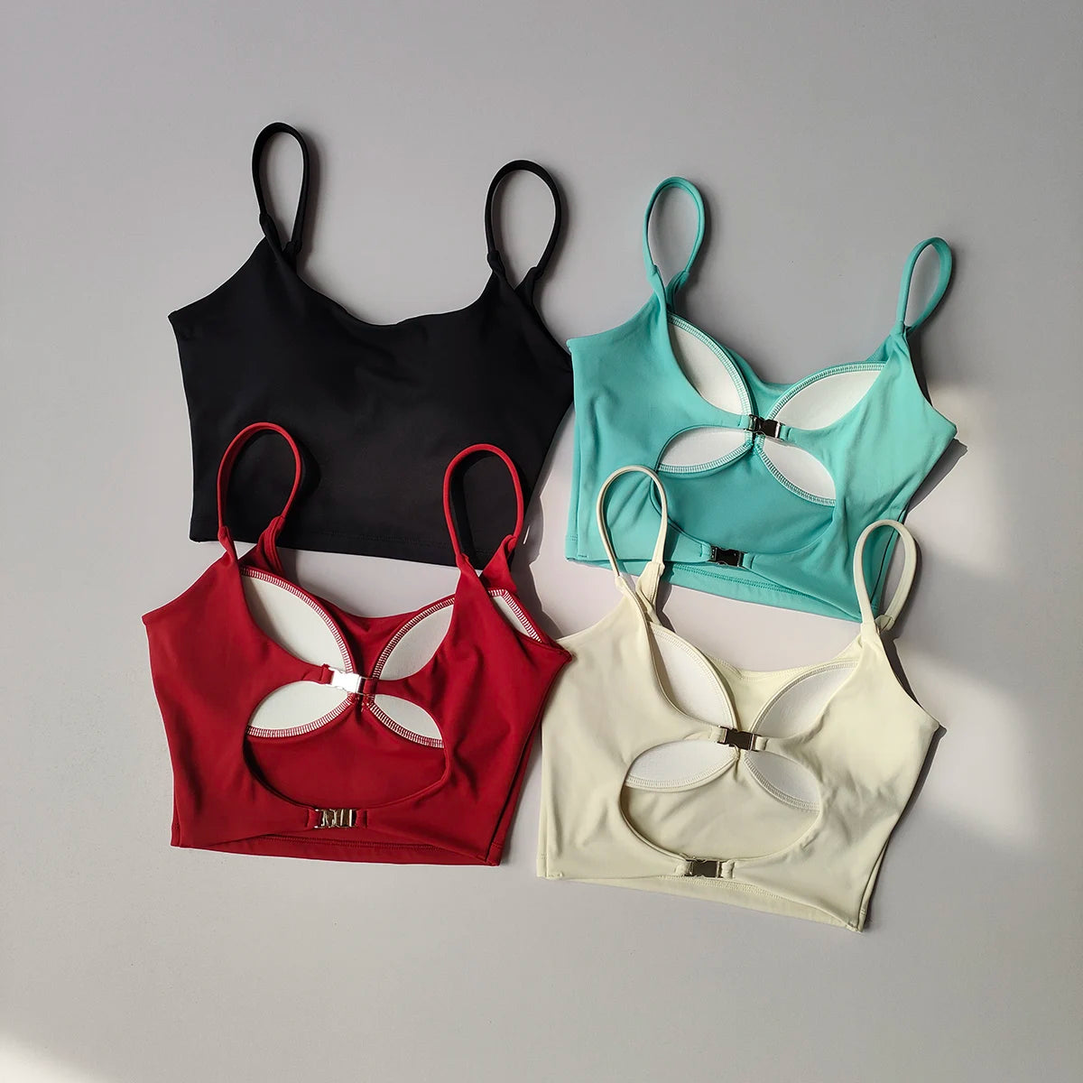 Women's High-Impact Push-Up Sports Bra Sexy Yoga Bras Fitness Top Sportswear Bralette for Running Breathable Sports Bra Top