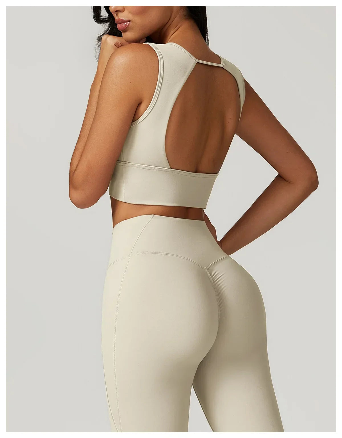 Sexy Sports Bras Women Fitness Vest High Strength Sports Tops Backless Yoga Bra Running Fitness Breathable Shockproof Yoga Bra