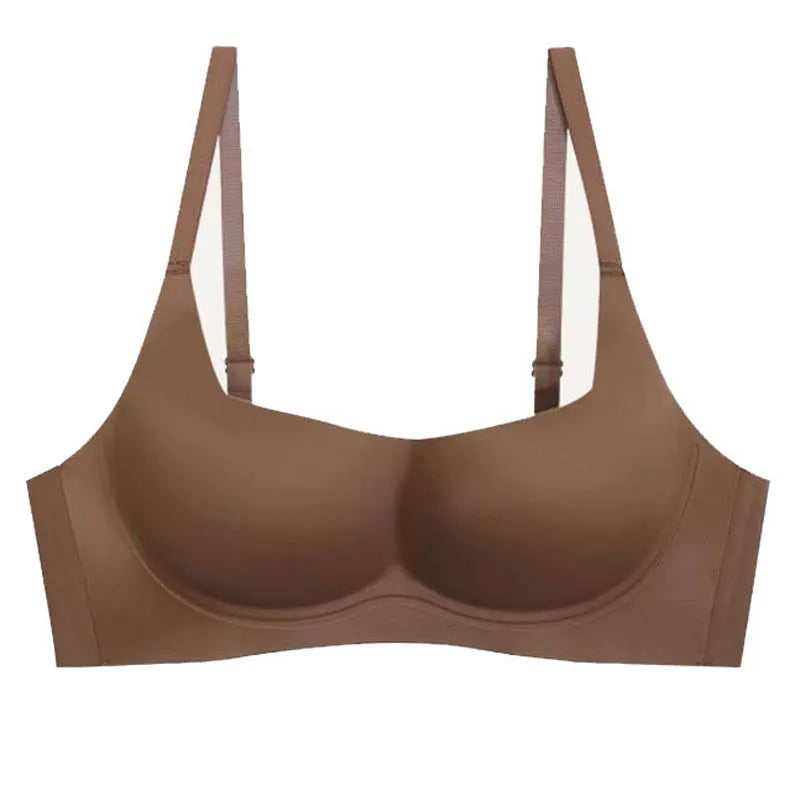 Sexy Push Up Bras French Women's Underwear Wire Free Female Gather Bralette Seamless Iingerie Ladies Comfort Brassiere