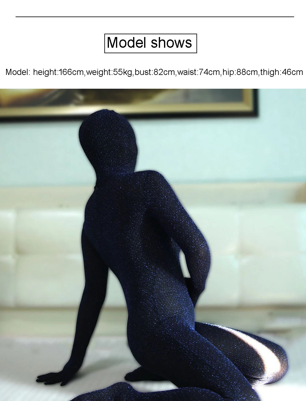 Separate Finger Hooded Catsuit Tights Full Coat Zentai Transparent Sexy Leotard Conjoined Jumpsuit Unitard Performance Overalls