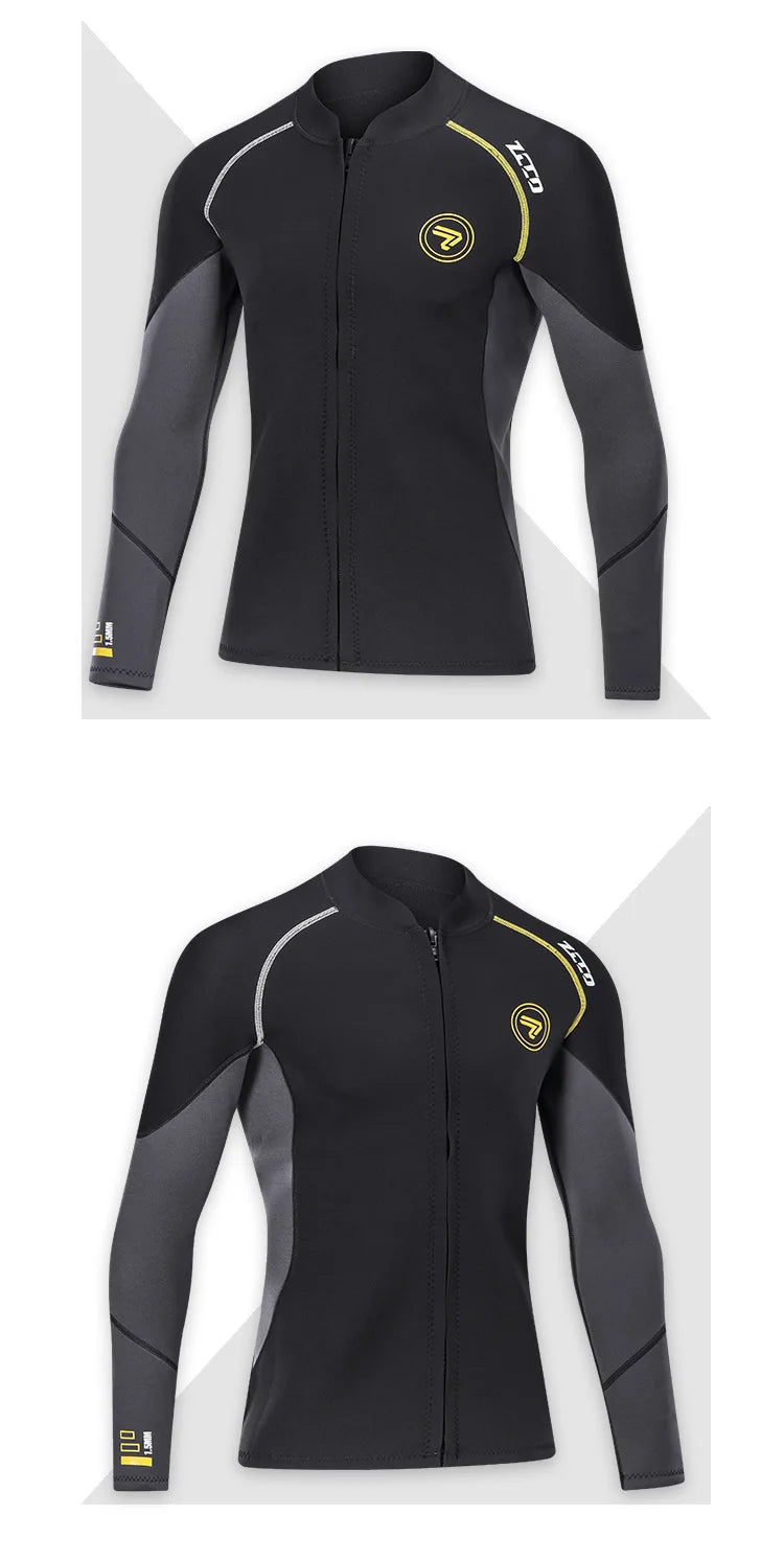 1.5mm/3mm Wetsuits Surf Suits for Men Premium Neoprene Pant Top One-Piece Swimsuits for Scuba Diving Snorkeling Surfing Wet Suit