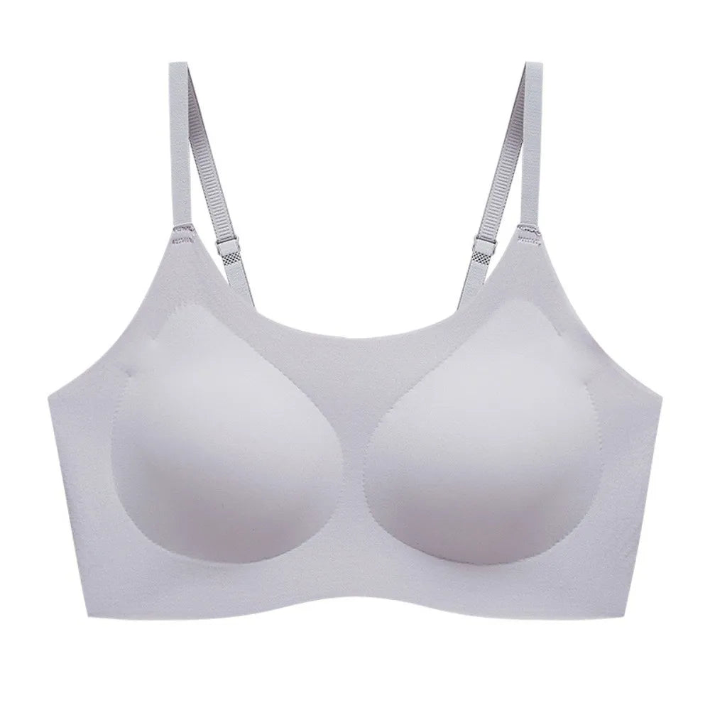 Traceless Wireless U Bra Gathered Breasts Shockproof Brassiere for Women Anti-sagging Comfortable Seamless Bras Sport