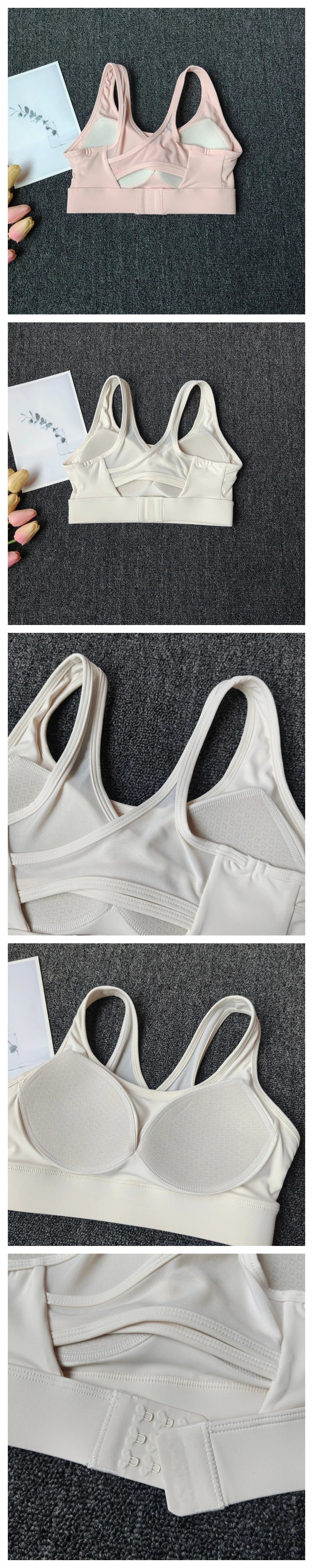 High-Intensity Sports Bra for Women, One-Piece Shock-Proof Sports Bra, Breathable Professional Fitness Vest