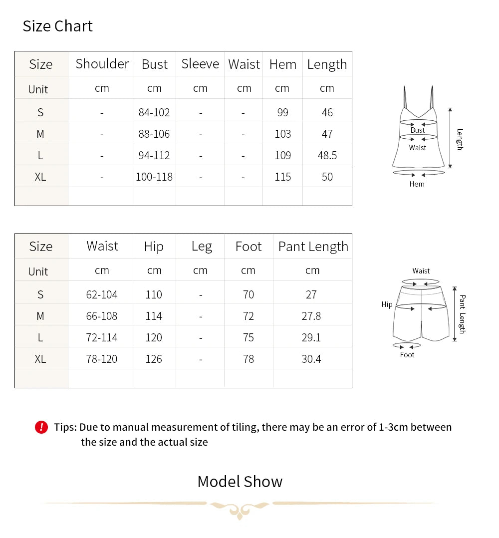 Women's Sexy Summer Pajama Sets Cartoon Pattern Pajamas Strap Sleeveless Satin Set Sleepwear Female Pijamas Nightwear Home Suit