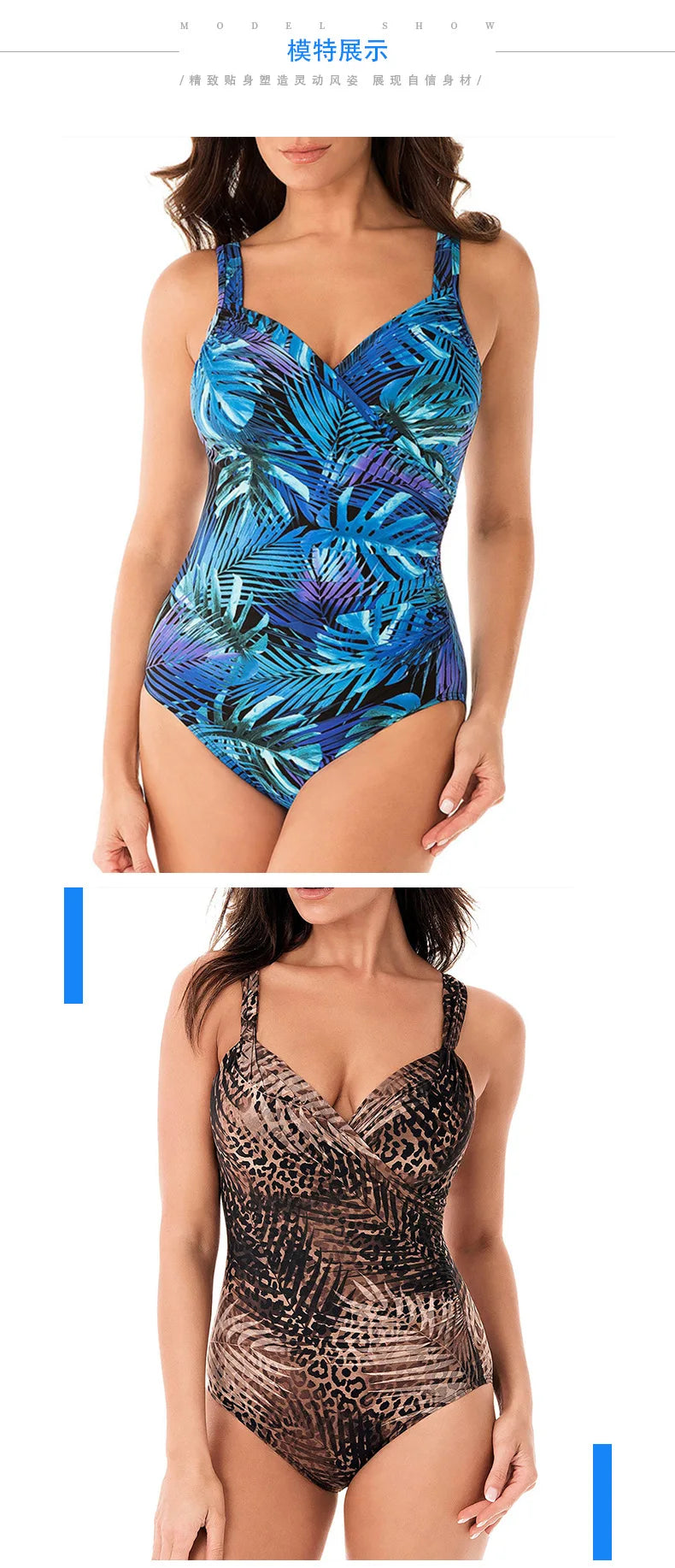 European and American women's one-piece swimsuit swimsuit elegant one-piece fashion simple