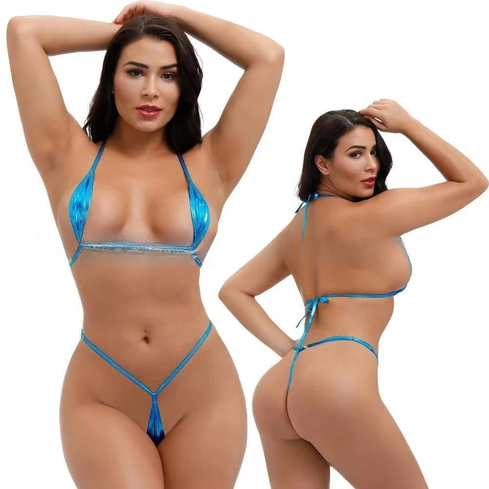 Porno Sex babydoll Womens Sexy Exotic Lingerie Underwear One-piece Monokini Swimsuit Micro Thong Erotic Teddy Lingerie Bodysuit