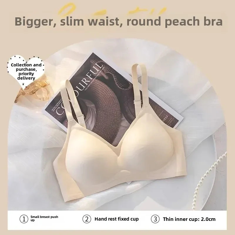Fashion Seamless Bras Women Comfort Lingerie Padded Sports Tops Underwear Soft Bralette Support Sexy Breathable Bra Intimates