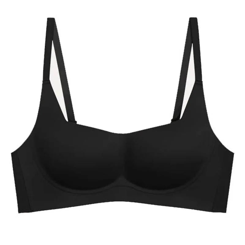 Sexy Push Up Bras French Women's Underwear Wire Free Female Gather Bralette Seamless Iingerie Ladies Comfort Brassiere