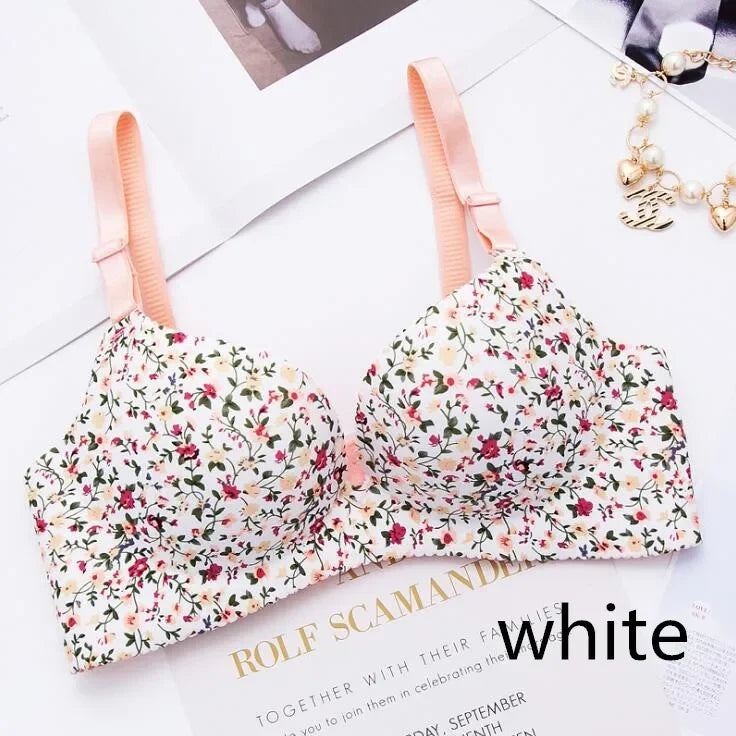 Wireless Seamless Bras for Women Push Up Bralette No Underwire, Ultra Soft Comfort Bra with Breathable Padding Sexy Everyday Li