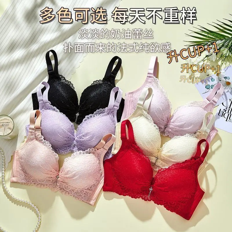 10CM Extreme Push Up Bra For Flat Chest A Cup Ultra Padded Non Wire Lingerie Creates Cleavage