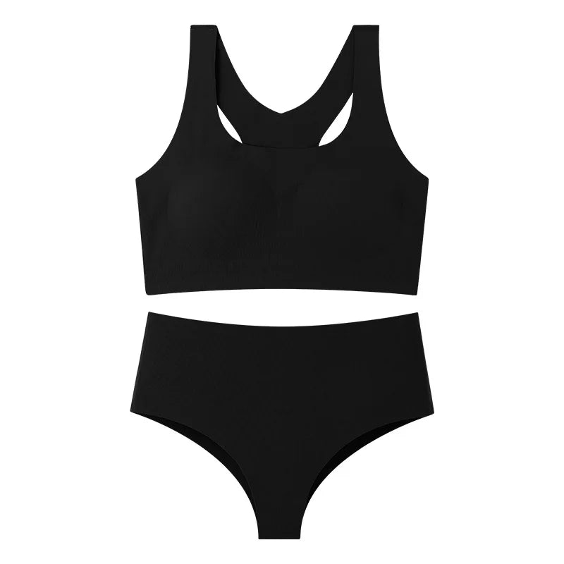 Woman Bras Seamless Wireless Ultra Thin Vest Underwear Top Push Up Summer Bralette Girl Sleep Sports Breathable Bras ﻿