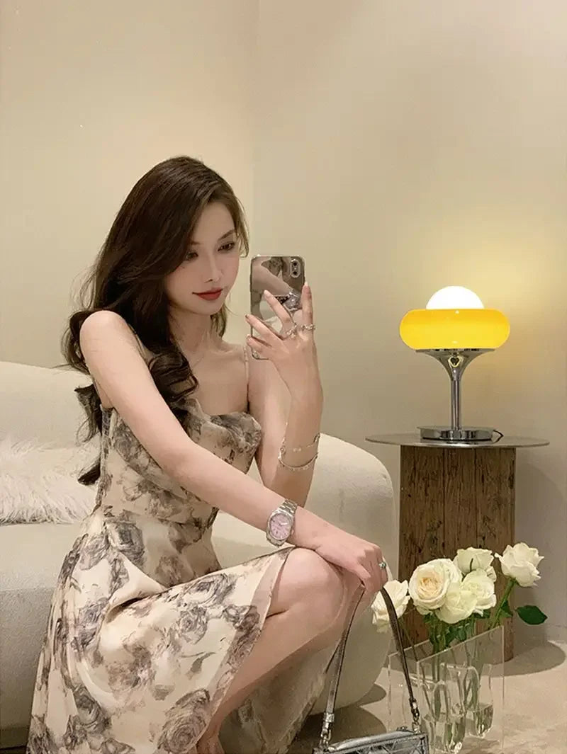 Slip Woman Dress Mini Sundress Off Shoulder Clothes Dresses for Women 2025 Beach Short Promotion Cheap Casual Retro New in X Y2k