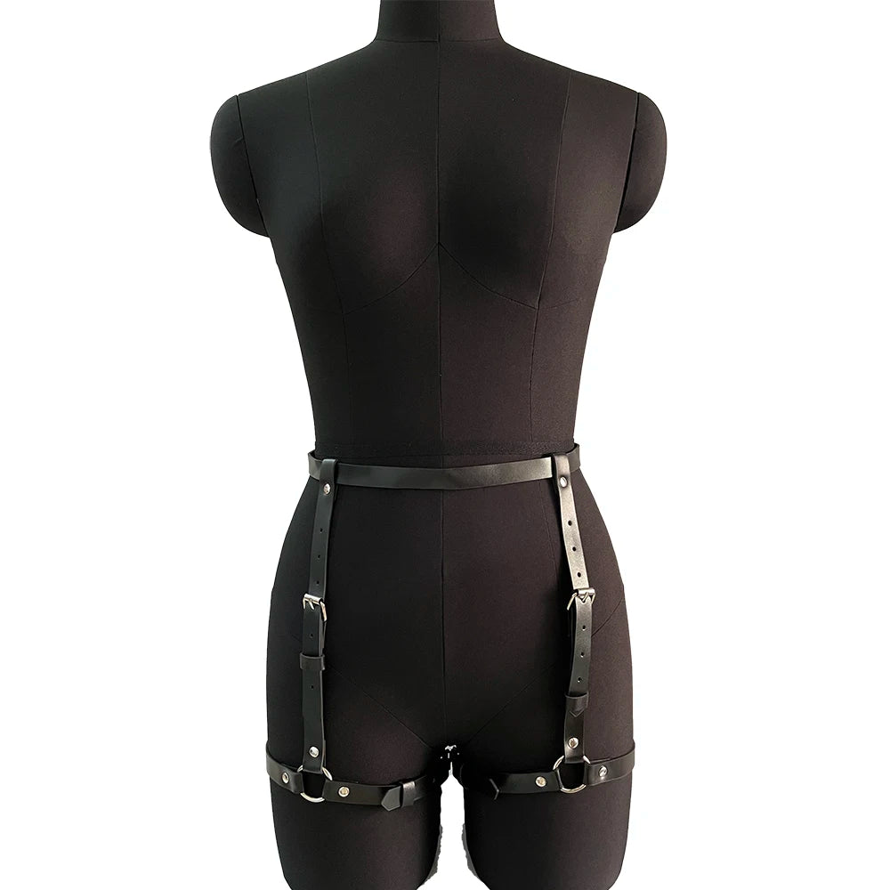 Sexy Lingerie for Women Chest Harness Corset Bra Cage Suspenders Goth Top Sword Belts Bondage Harness Belt Couple Underwear