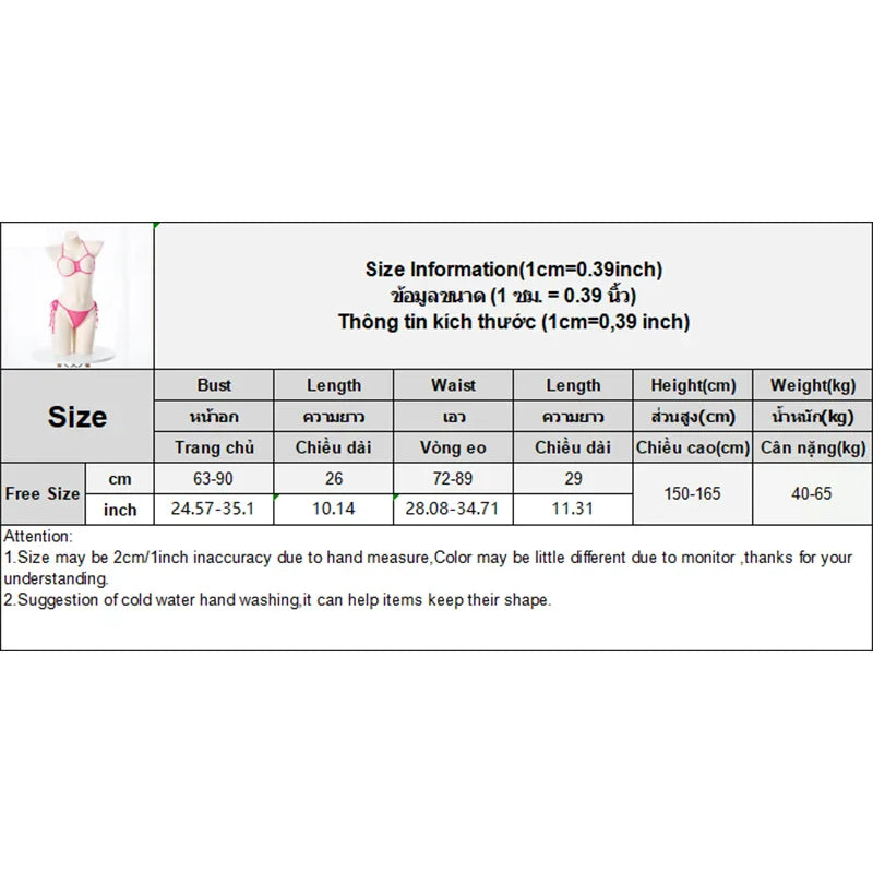 Sexy Lingerie 2 Piece Halter Neck Women's Underwear Set Mini Open Micro Bra Top Briefs Panties